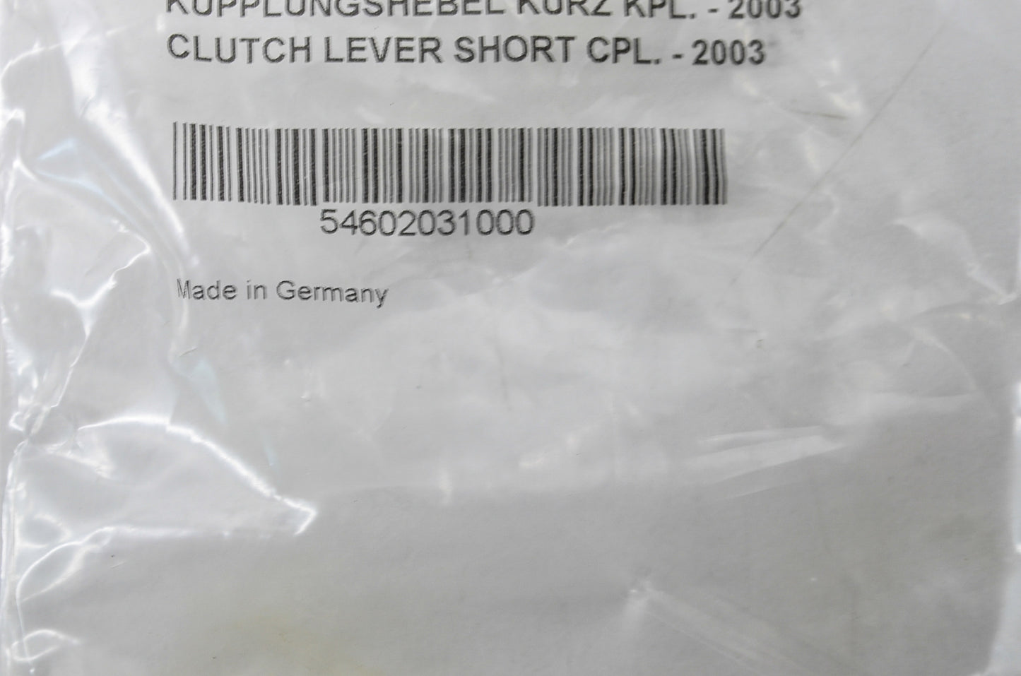 New OEM KTM Short Clutch Lever NOS