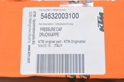 OEM KTM 54632003100, 54632003000 Pressure Cap NOS