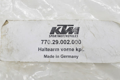 OEM KTM 77029002000 Front Fixing Arm NOS