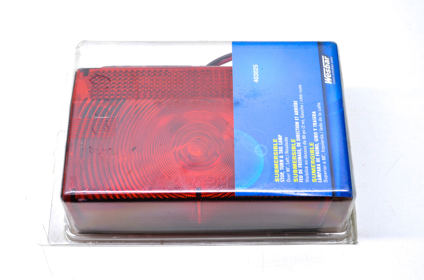 New Wesbar Submersible Tail Light NOS
