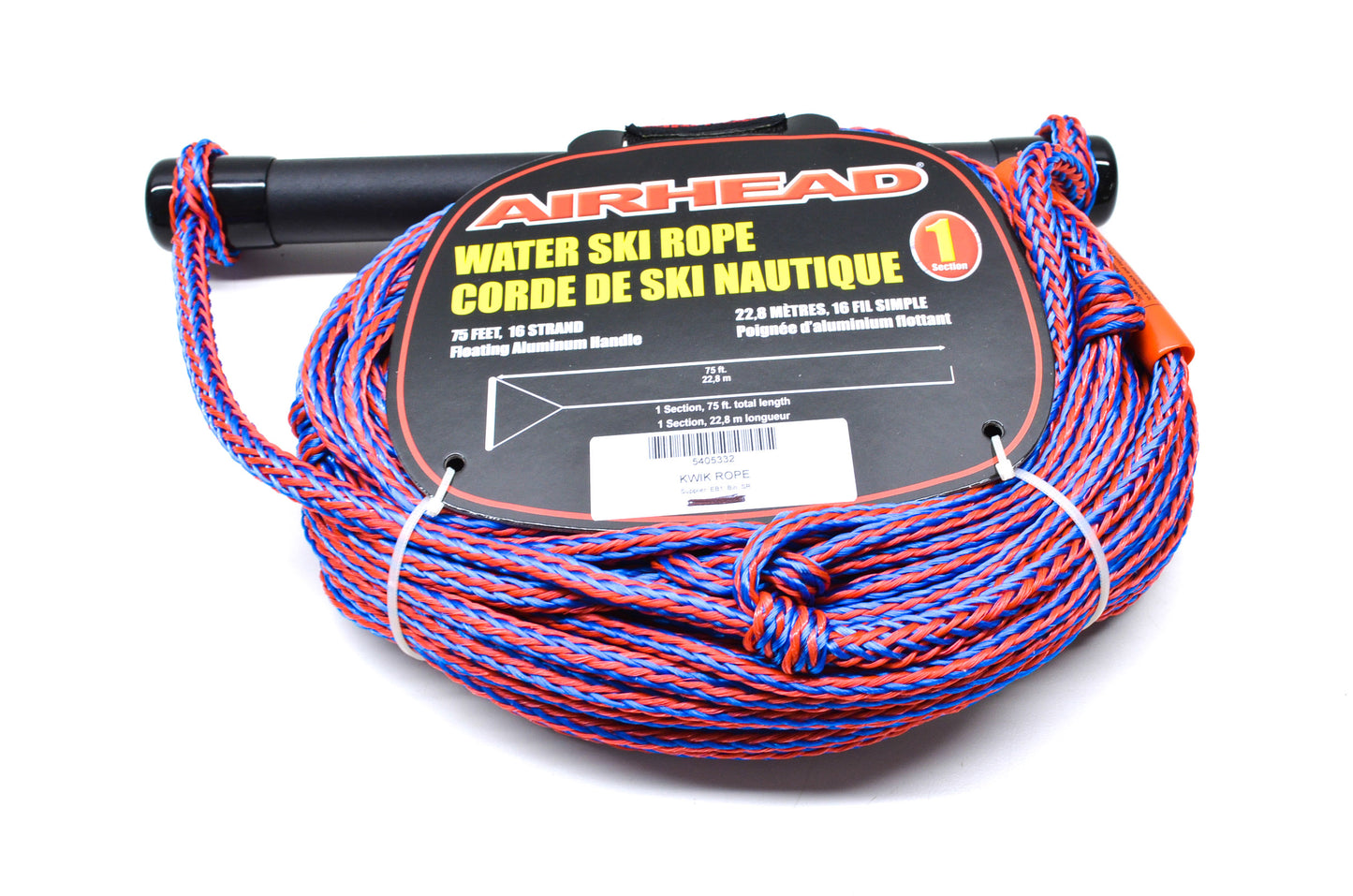 Airhead 5405332 75' Kwik Rope NOS