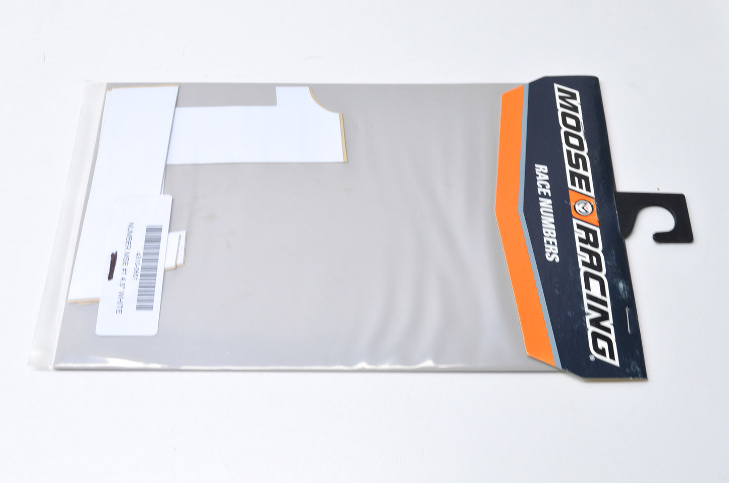 Moose Racing 4310-0651 White Race Number Kit #1 4.5' NOS
