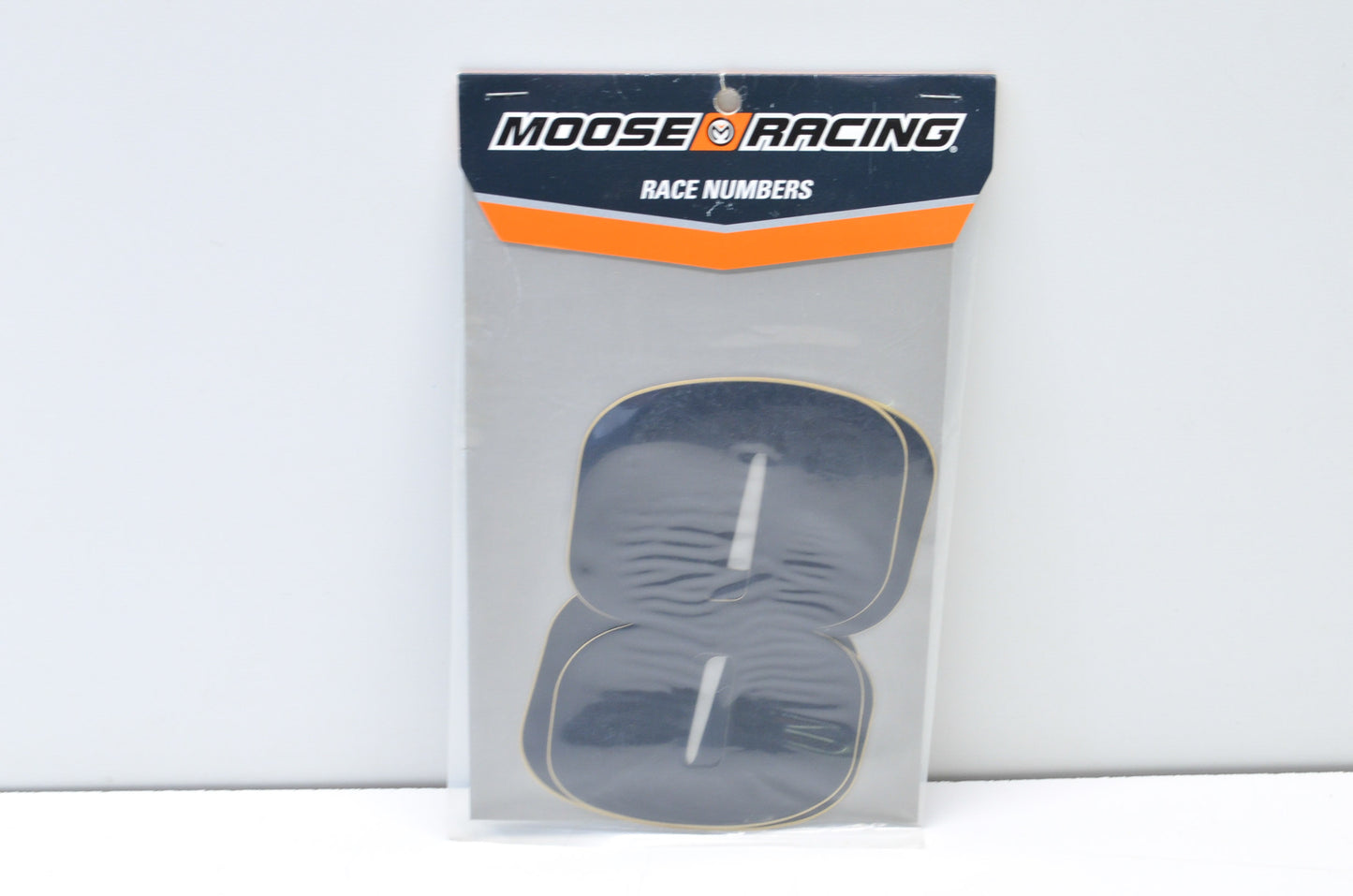 New Moose Racing Black Race Number Kit #8 6' NOS