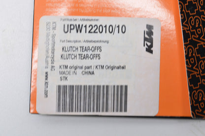 Spy UPW122010/10 KTM 10 Pack Klutch Tear Off Kit NOS