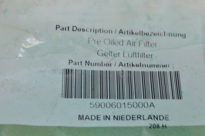 OEM KTM 59006015000A Pre Oiled Twin Air Filter NOS