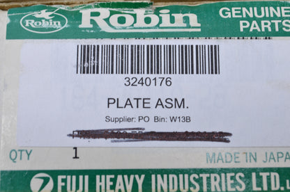 OEM Polaris 3240176 Plate Assembly NOS