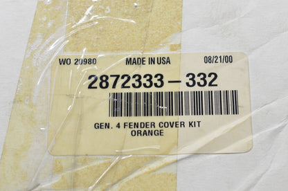OEM Polaris 2872333-332 Orange Fender Cover Kit NOS