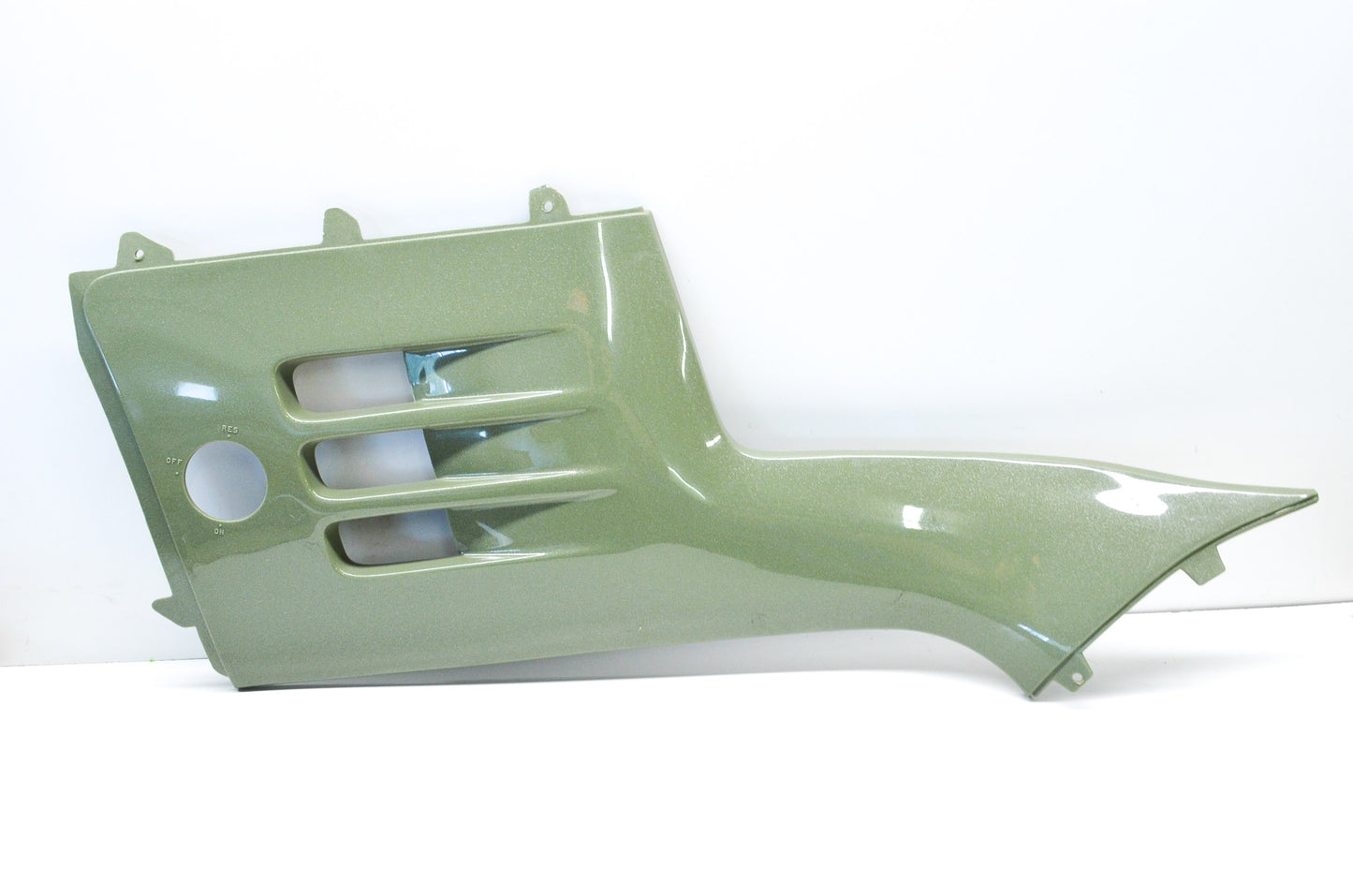 Left Olive Green Side Panel Cover NOS