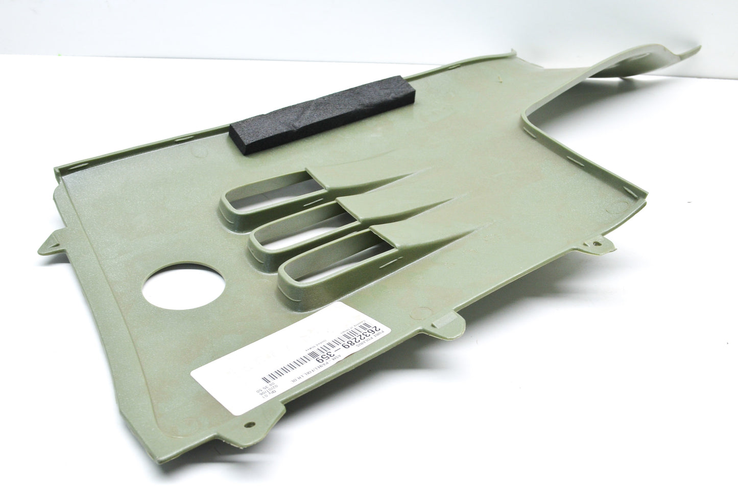 Left Olive Green Side Panel Cover NOS