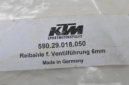 OEM KTM 77029018050 Valve Guide Reamer NOS