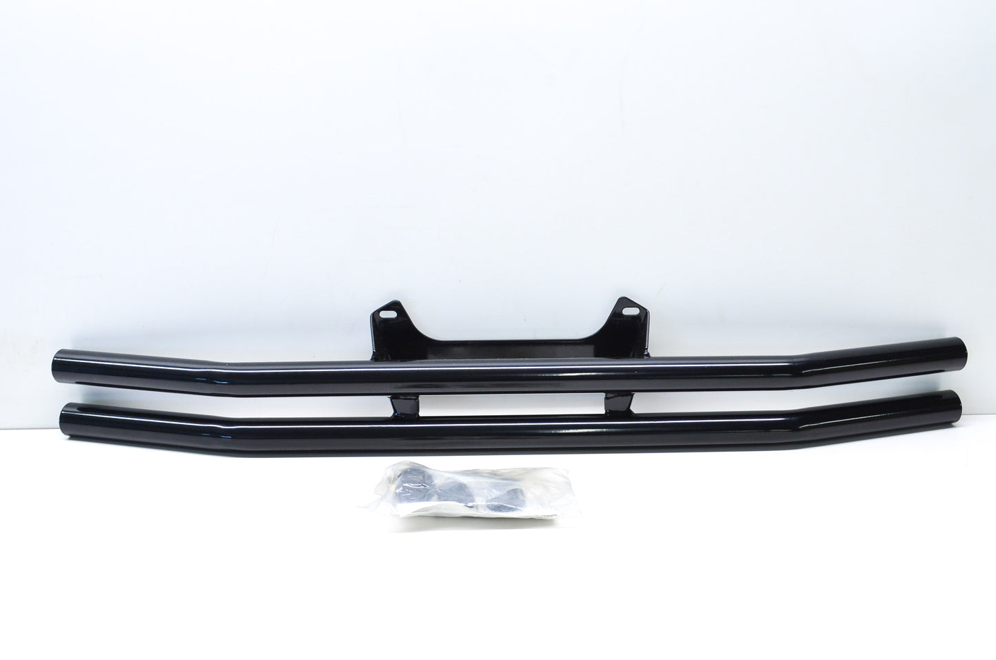 Black Rear Double Tube Bumper Kit NOS