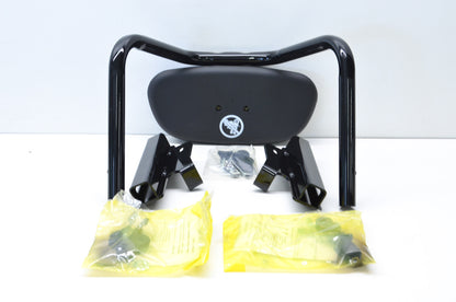 New OEM Polaris Black Backrest Kit NOS