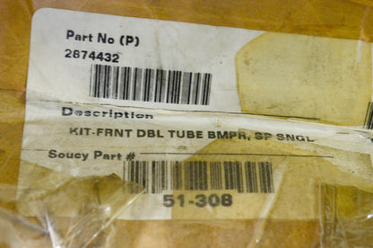 Double Tube Bumper Kit Black NOS
