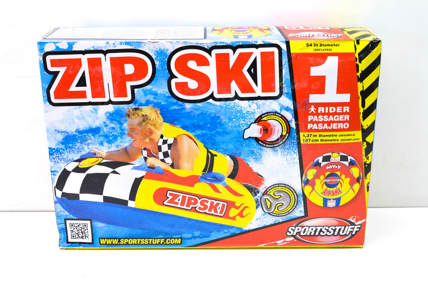 Sport Zip Ski 48' Tube NOS