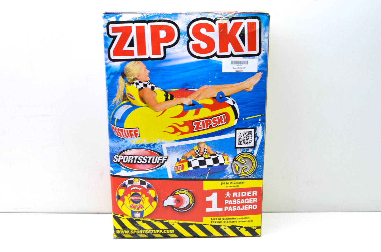 Sport Zip Ski 48' Tube NOS