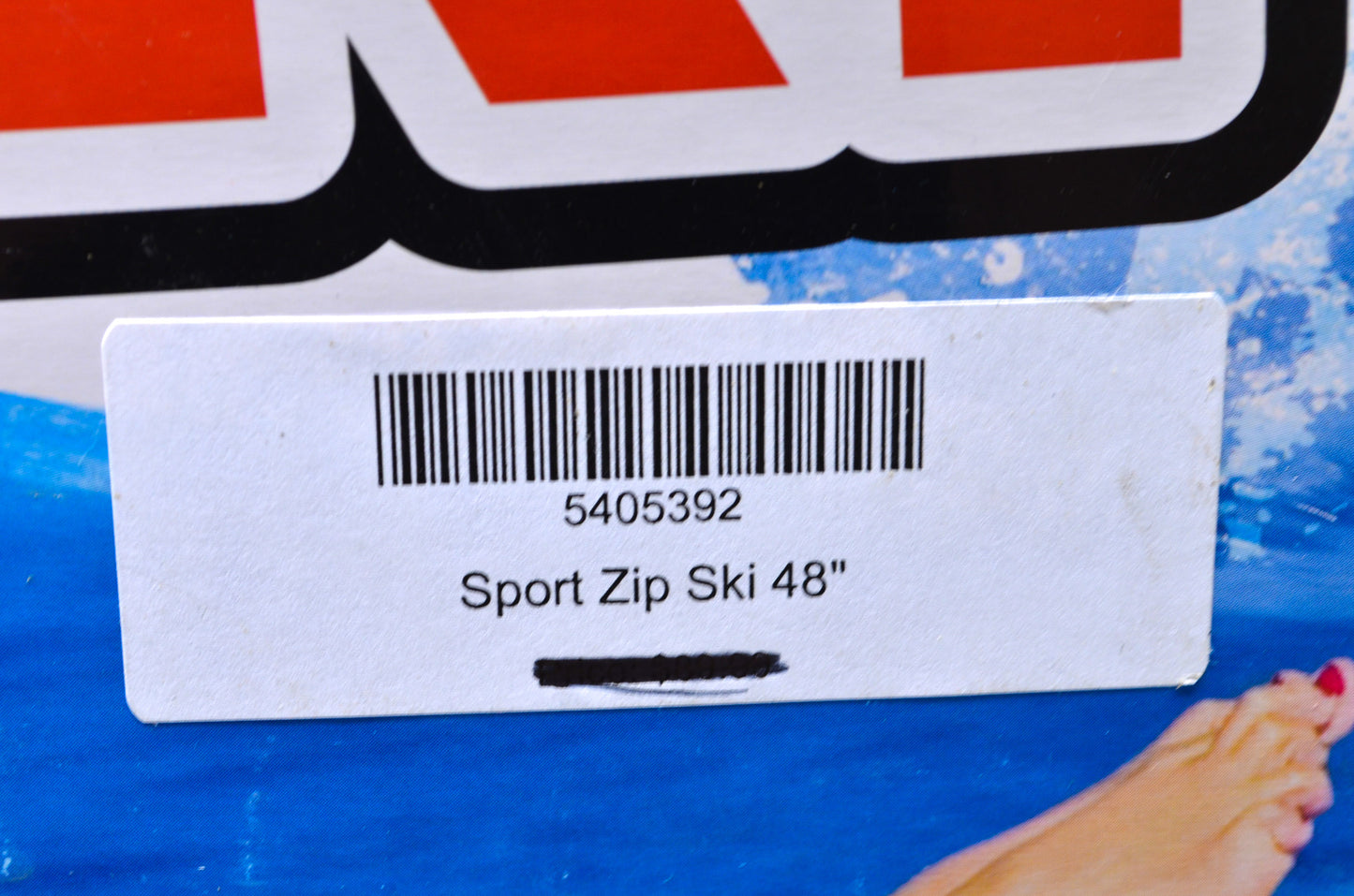 Sport Zip Ski 48' Tube NOS