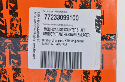 OEM KTM 77233099100 Counter Shaft Modification Kit NOS