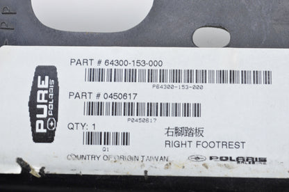 Right Footrest NOS