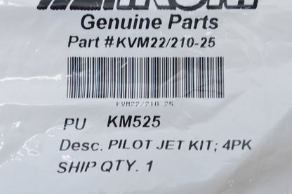 New Mikuni Pilot Jet QTY 4 NOS