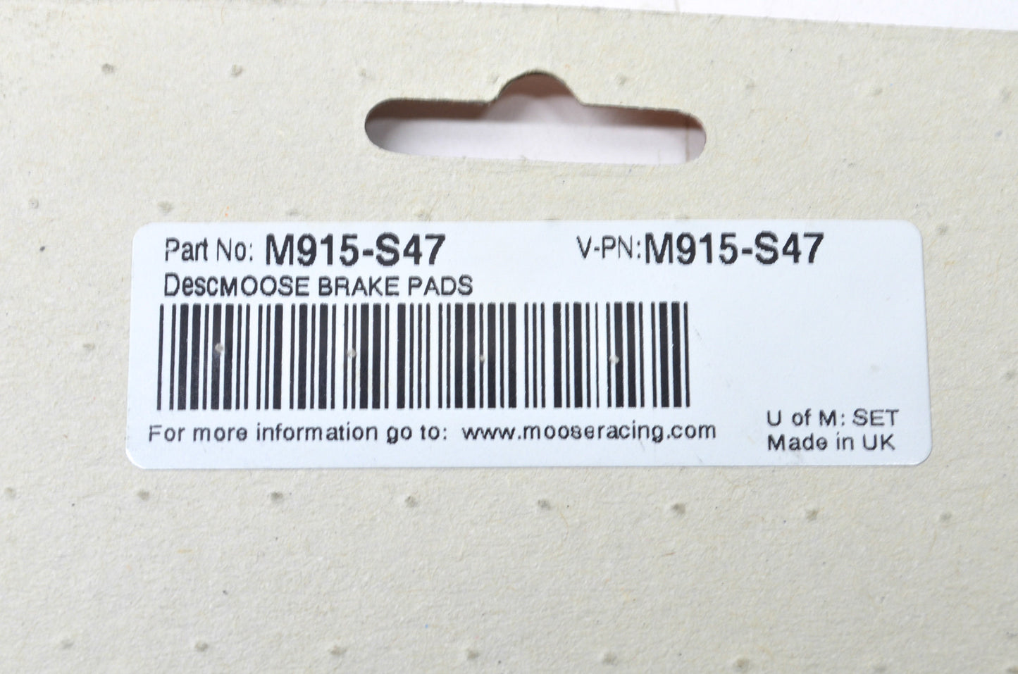 Moose Racing M915-S47 Brake Pads NOS