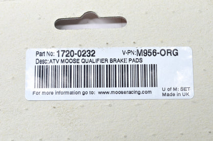 Moose Racing M956-ORG, 1720-0232 Brake Pads NOS