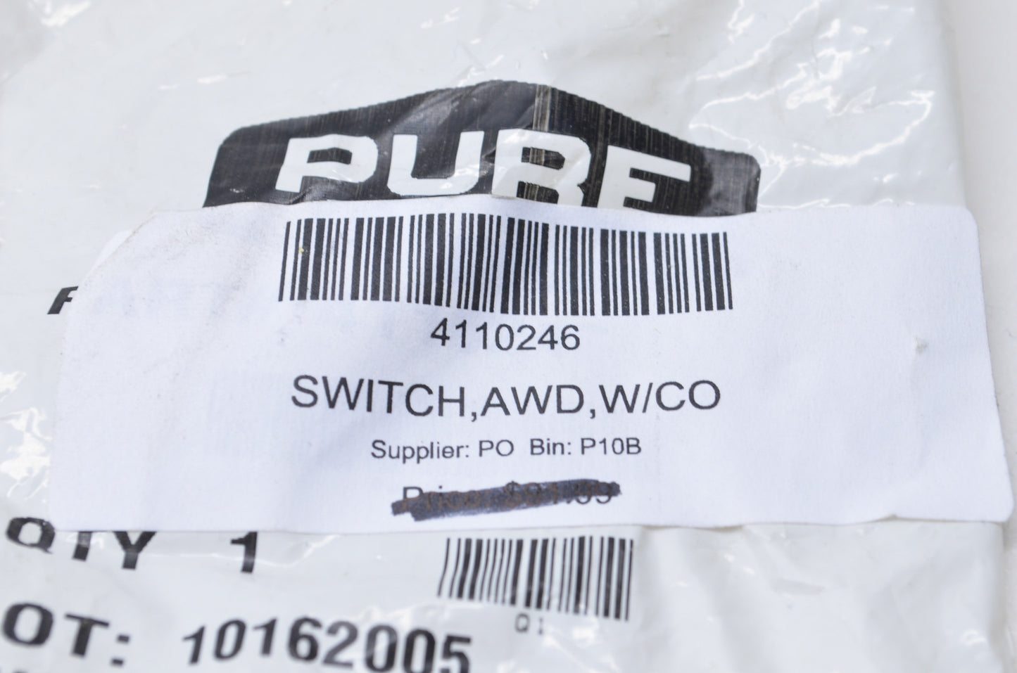 New OEM Polaris All Wheel Drive Switch NOS