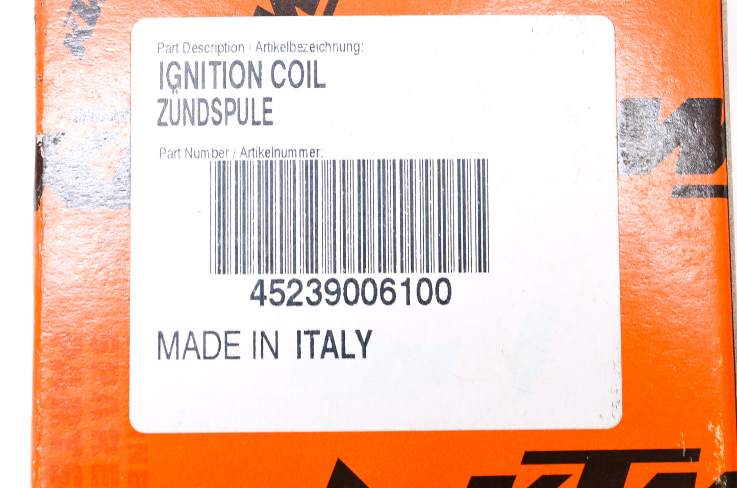 OEM KTM 45239006100 Ignition Coil NOS