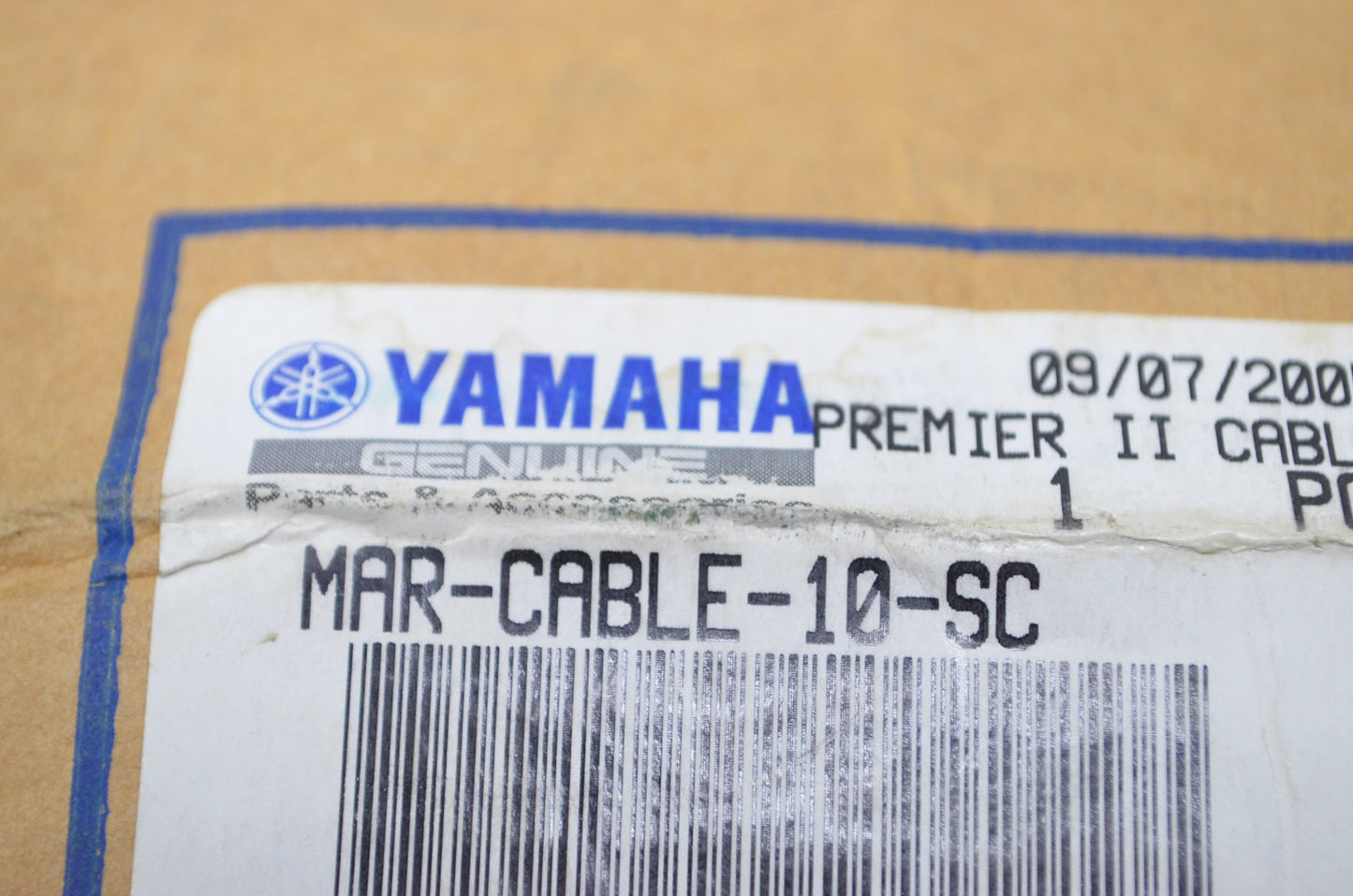 New OEM Yamaha Throttle / Shift Cable NOS