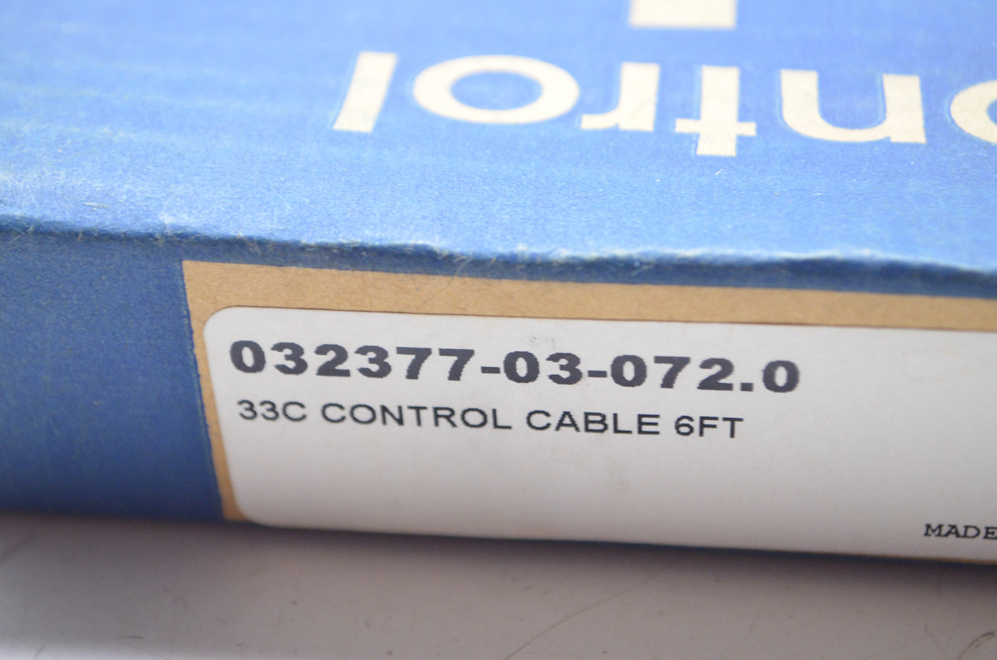 New TeleFlex 6' Control Cable NOS