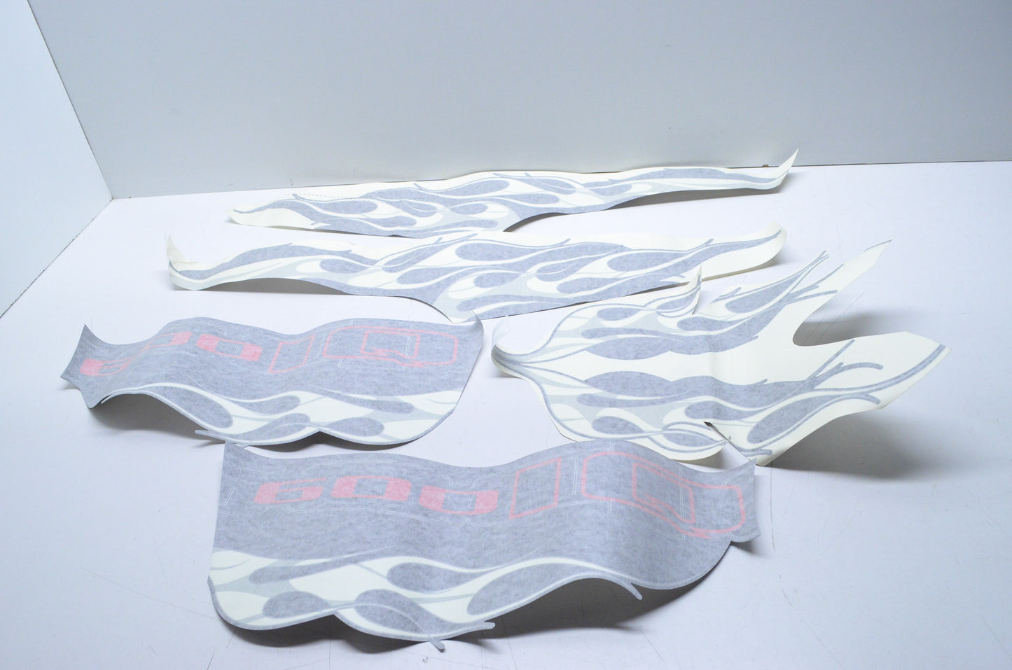 White Flame Decal Kit NOS
