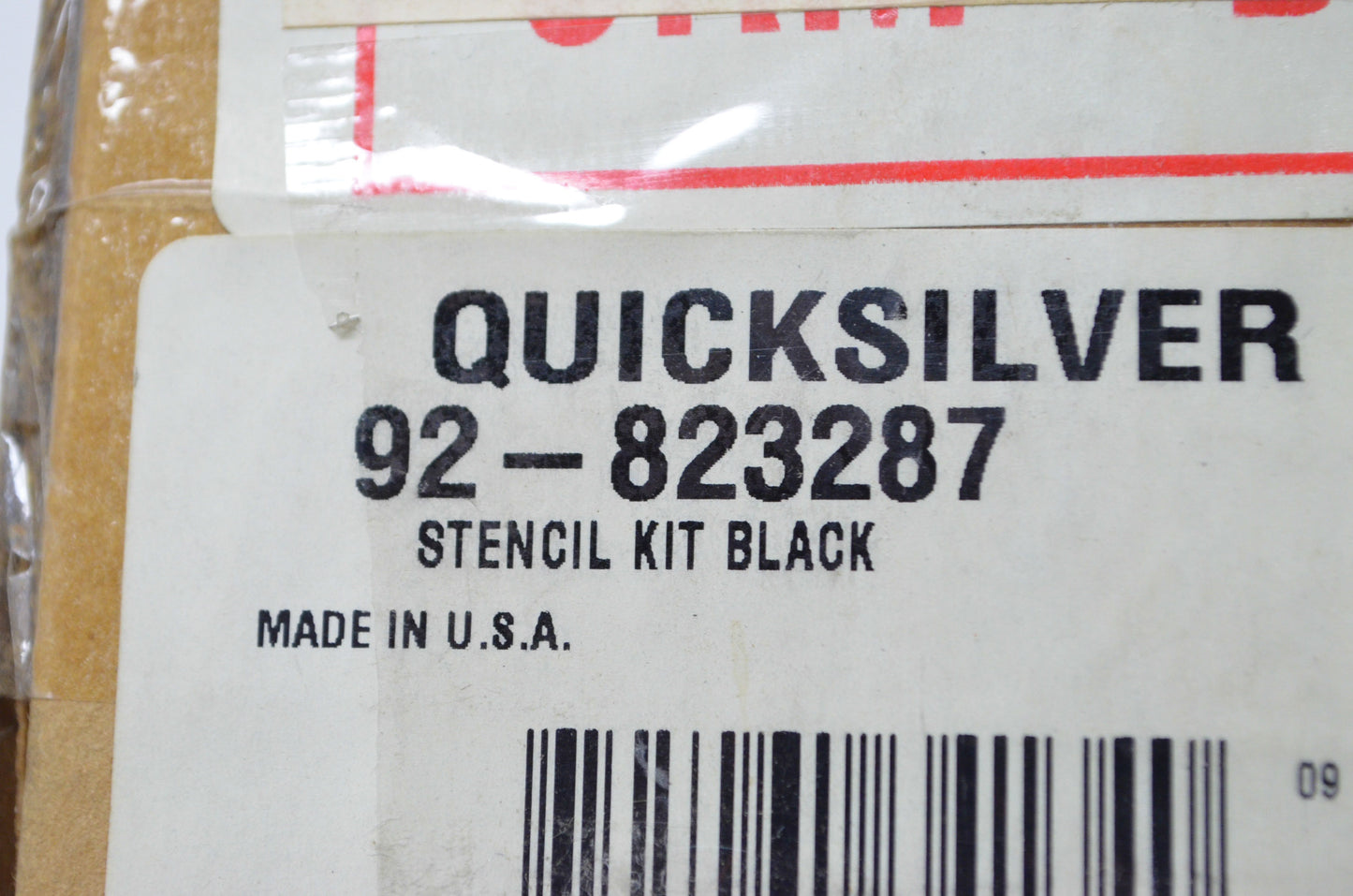 Black Stencil Kit NOS