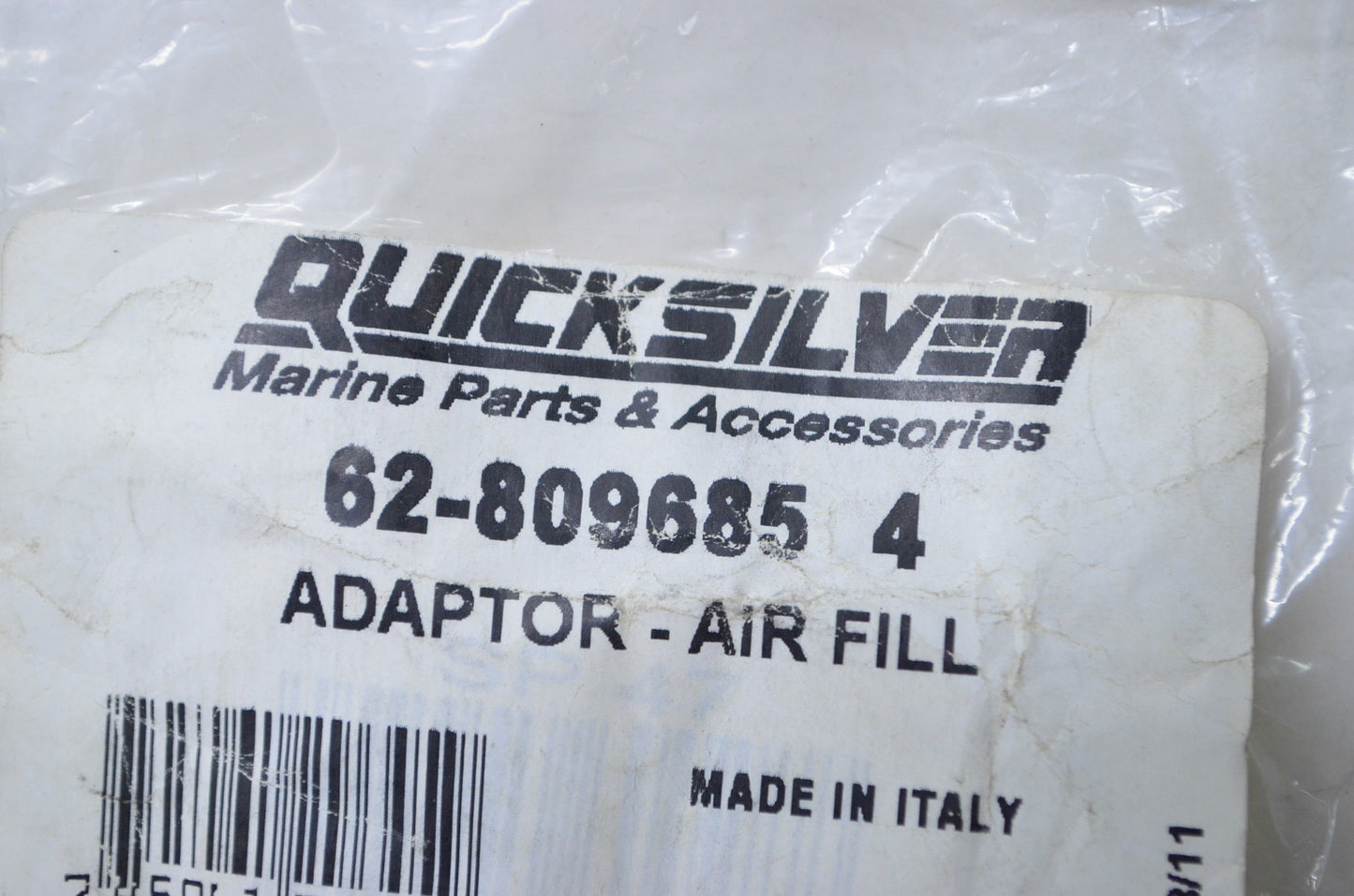 OEM Mercury 62-8096854 Air Fill Adaptor NOS