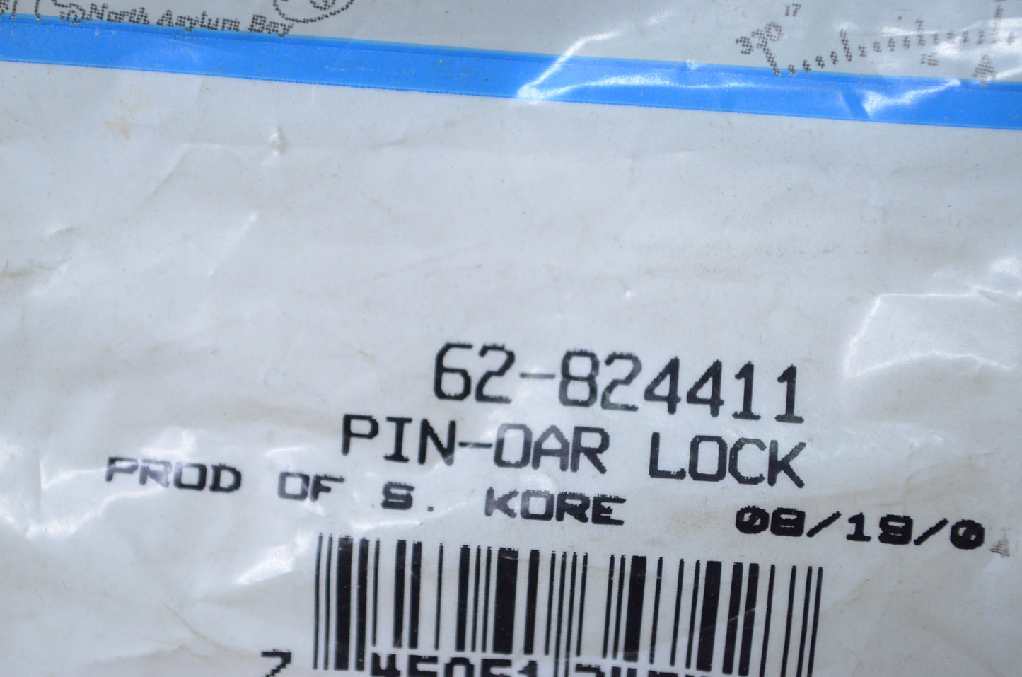 OEM Mercury 62-824411 Oarlock Pin NOS