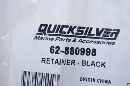 OEM Mercury 62-880998 Black Retainer NOS