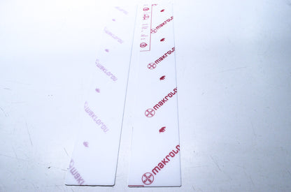 Plastic Registration Panel Qty 2 NOS