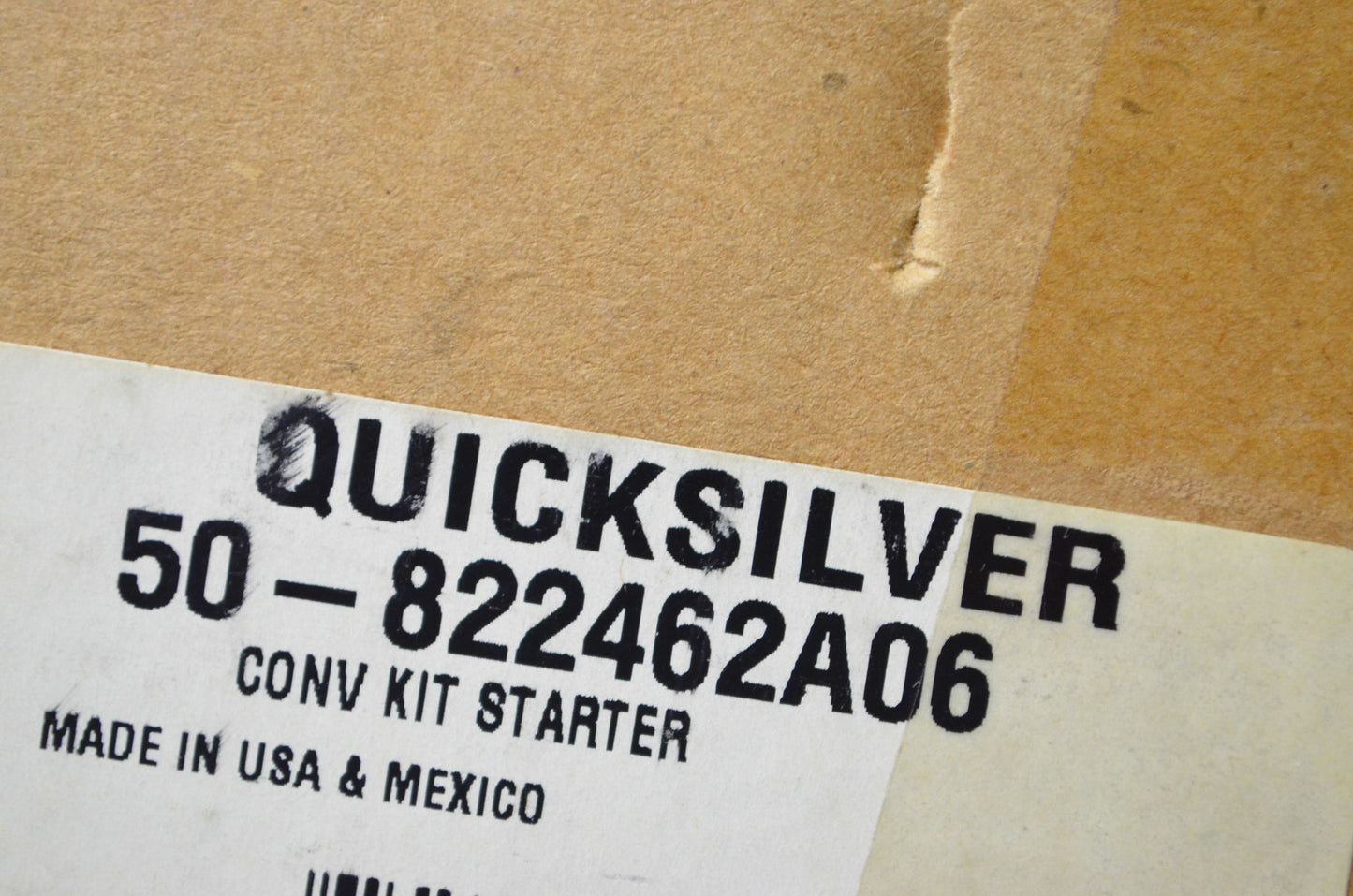 OEM Mercury 50-822462A06 Starter Conversion Kit NOS