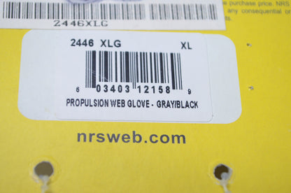 New NRS XL Propulsion Web Gloves NOS