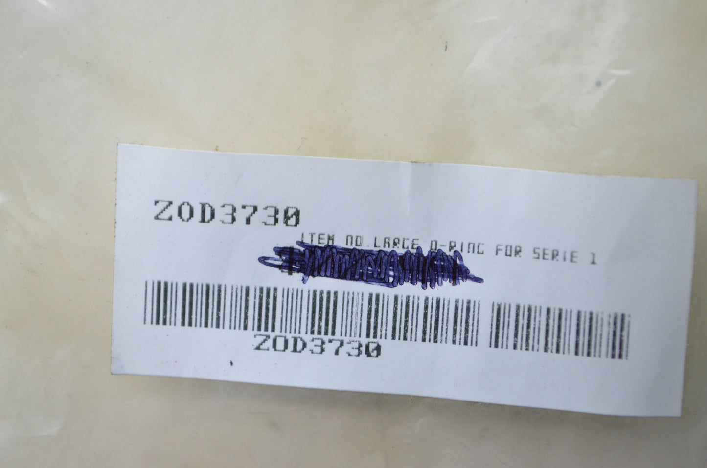 Zodiac Z3730, ZOD3730 Large O-Ring NOS