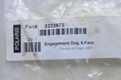 OEM Polaris 3233875 Engagement Dog 6 Face NOS