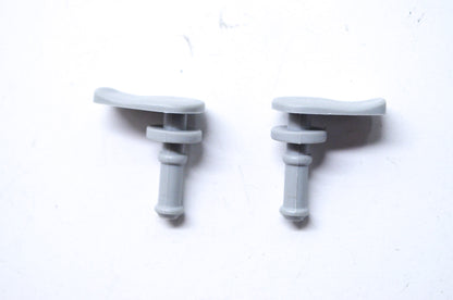 New Zodiac Grey Zoom Oar Retainer Clip Qty 2 NOS