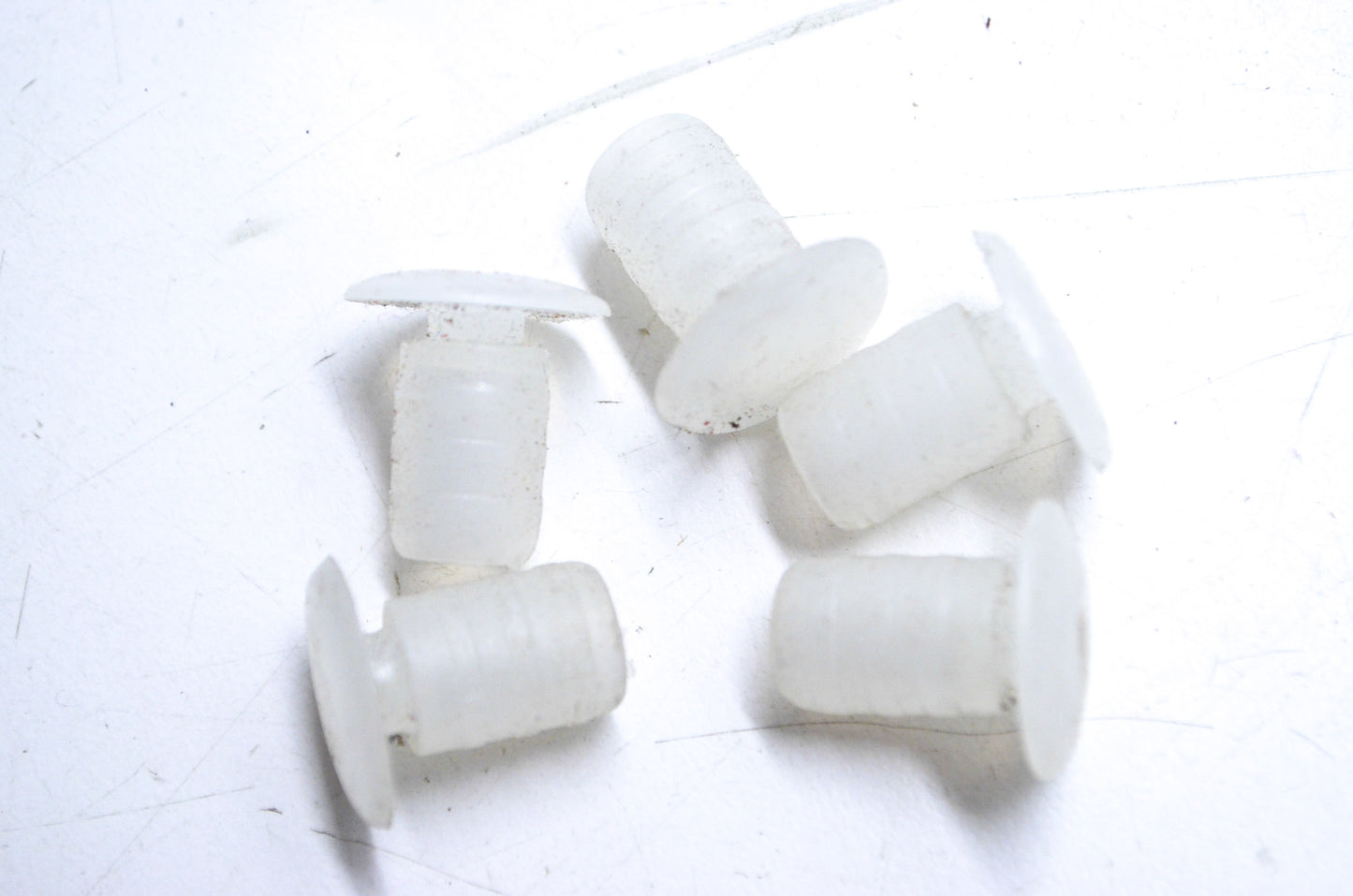 Clear Plugs Qty 5 NOS
