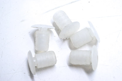 Clear Plugs Qty 5 NOS