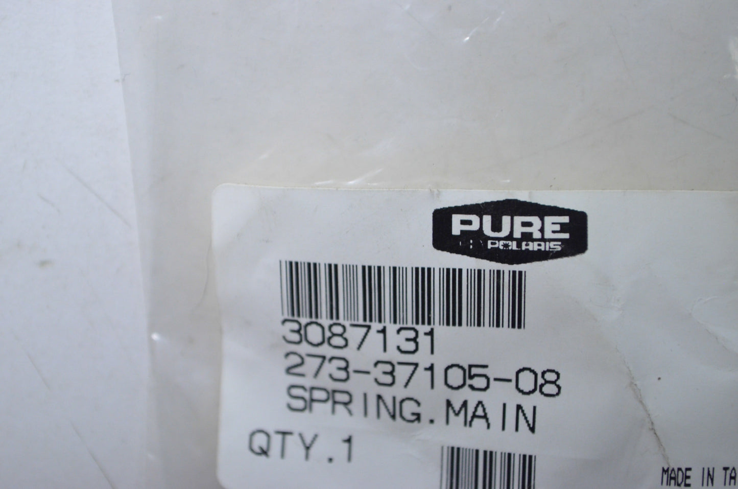 OEM Polaris 3087131 Tensioner Spring NOS