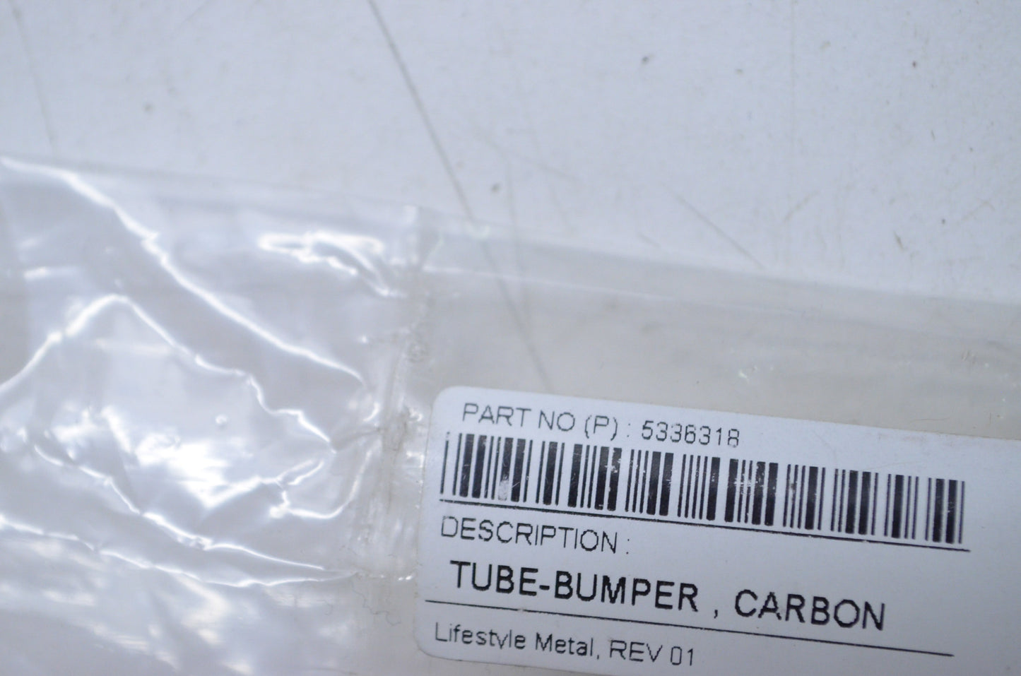OEM Polaris 5336318 Carbon Bumper Tube NOS