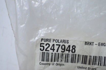 OEM Polaris 5247948 Plated Rear Engine Mount Bracket NOS