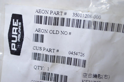 Right Blank Ignition Key NOS