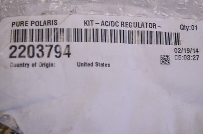 OEM Polaris 2203794 AC/DC Regulator Kit NOS