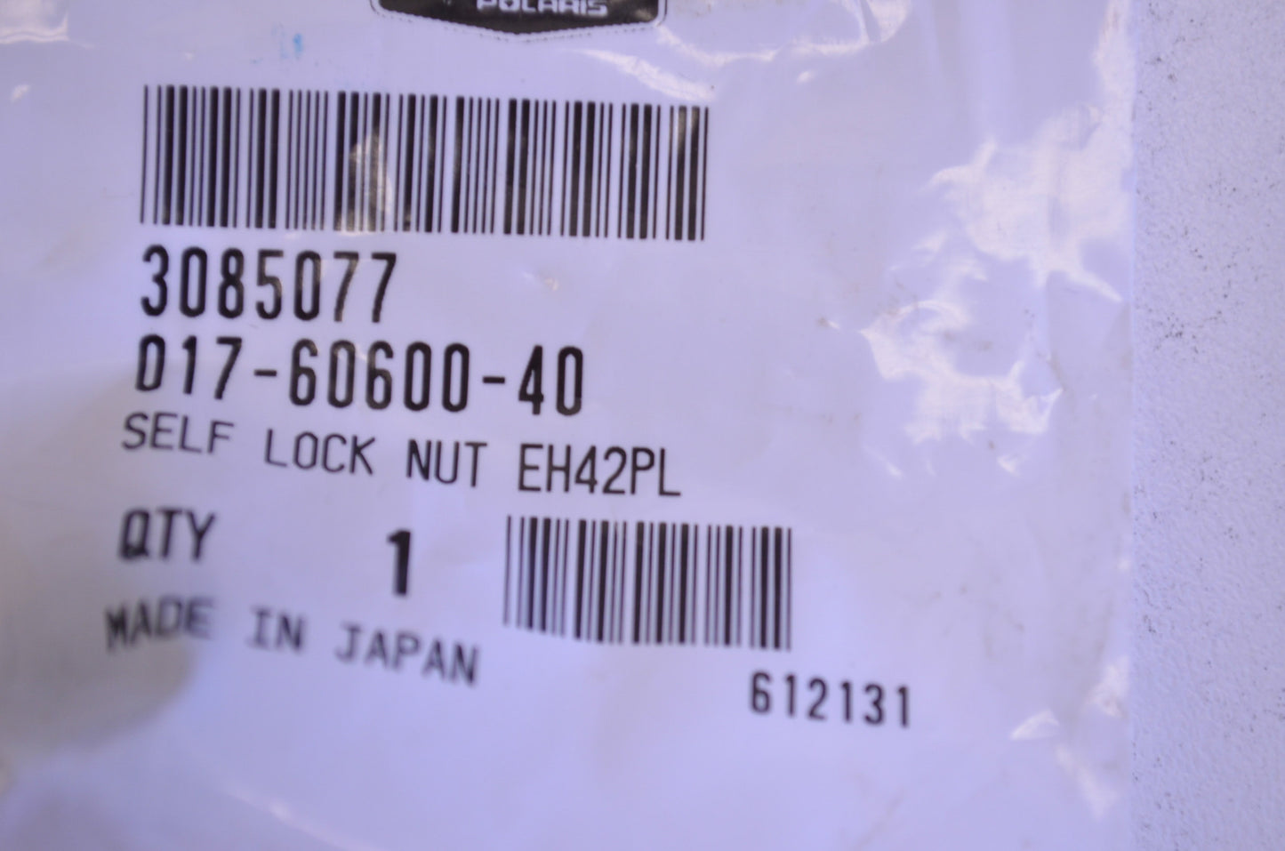 OEM Polaris 3085077 Self-Lock Nut NOS