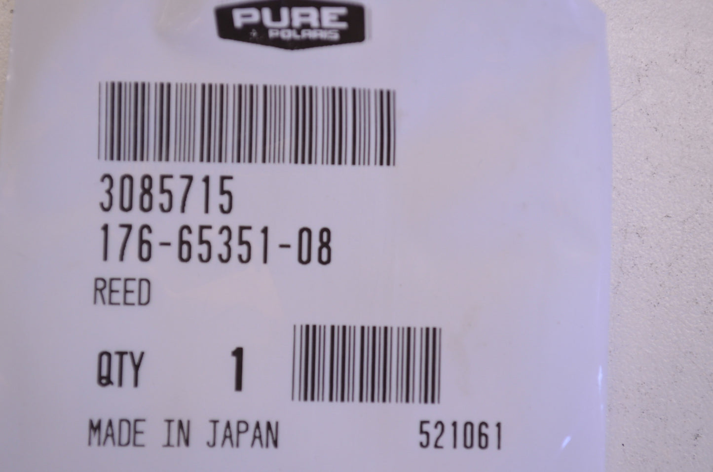 New OEM Polaris 3085715 Reed Valve NOS