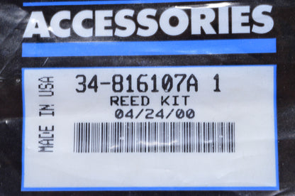 OEM Mercury 34-816107A Reed Kit NOS